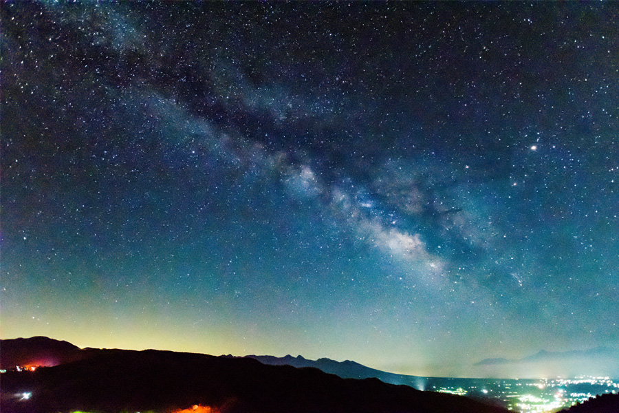 きれいな空気と満天の星空♪